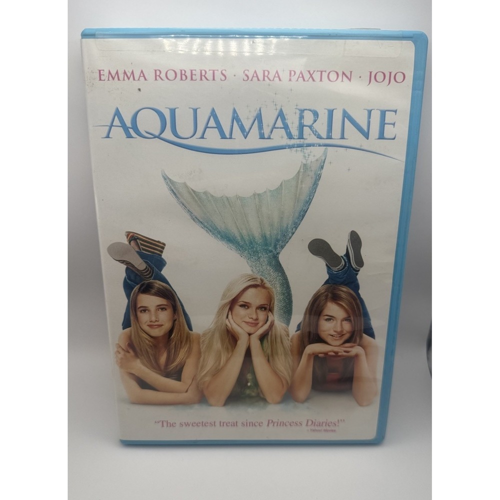 Aquamarine DVD 2006 Emma Roberts Sara Paxton JoJo Widescreen Full Screen